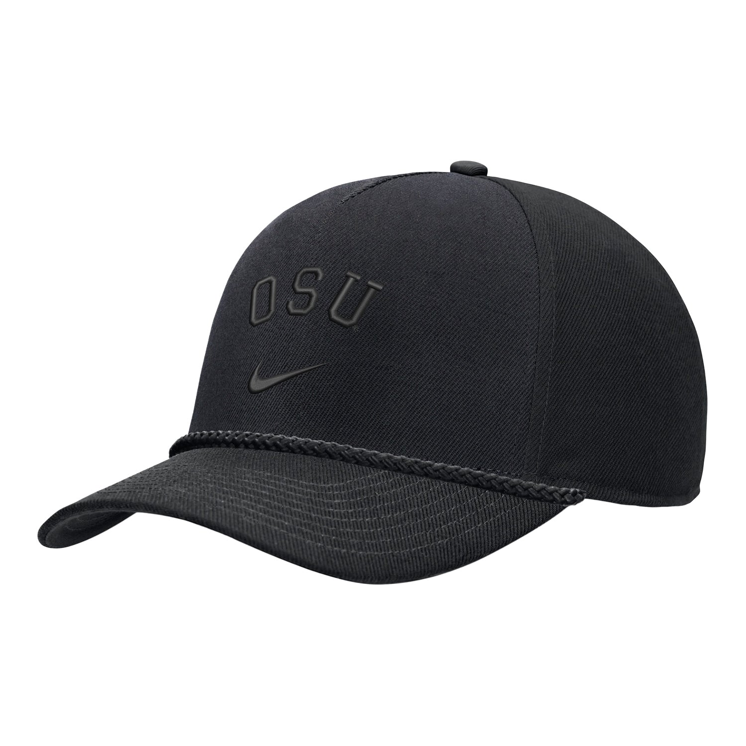 Ohio State Buckeyes Nike Performance Tonal Rope Hat - Front Left View
