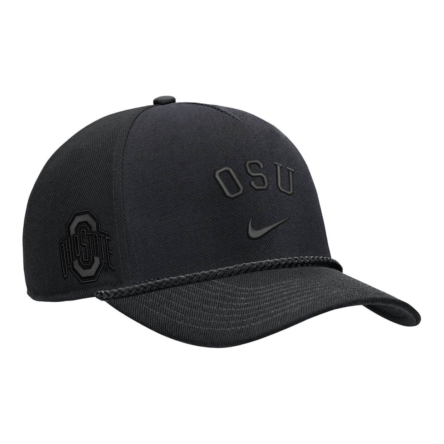 Ohio State Buckeyes Nike Performance Tonal Rope Hat - Front Right View