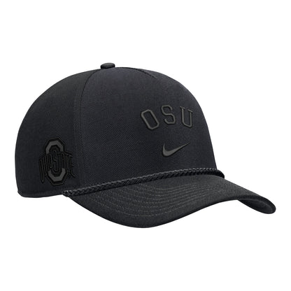 Ohio State Buckeyes Nike Performance Tonal Rope Hat - Front Right View
