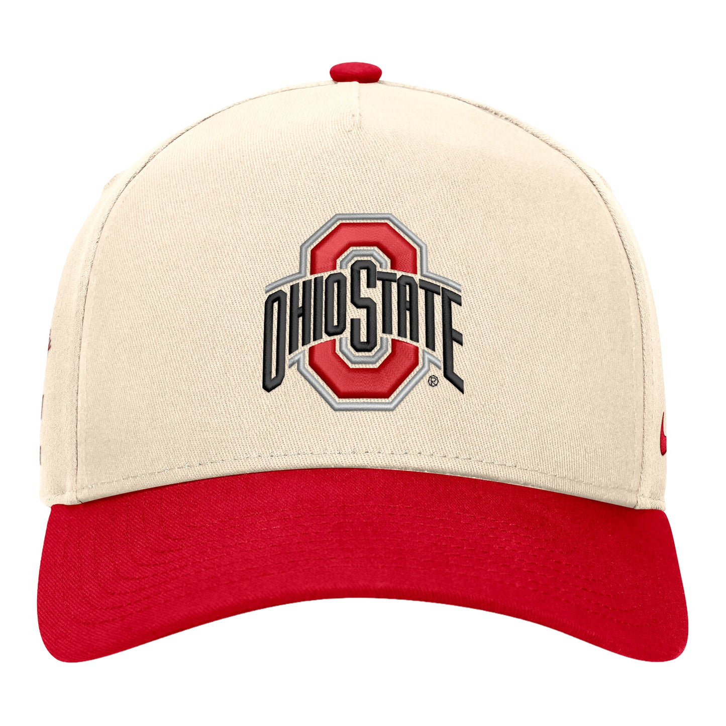 Ohio State Buckeyes Nike Performance A-Frame Hat - Front View