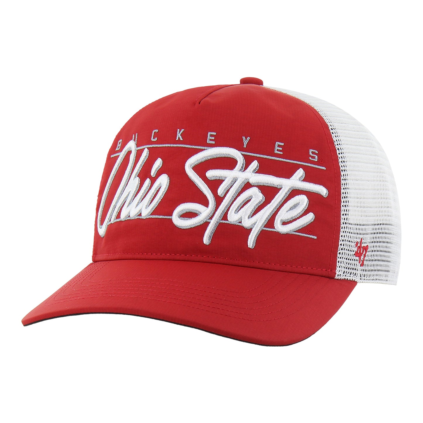 Ohio State Buckeyes 47 Brand Condor Meshback Hitch - Front Left