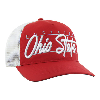 Ohio State Buckeyes 47 Brand Condor Meshback Hitch - Front Right