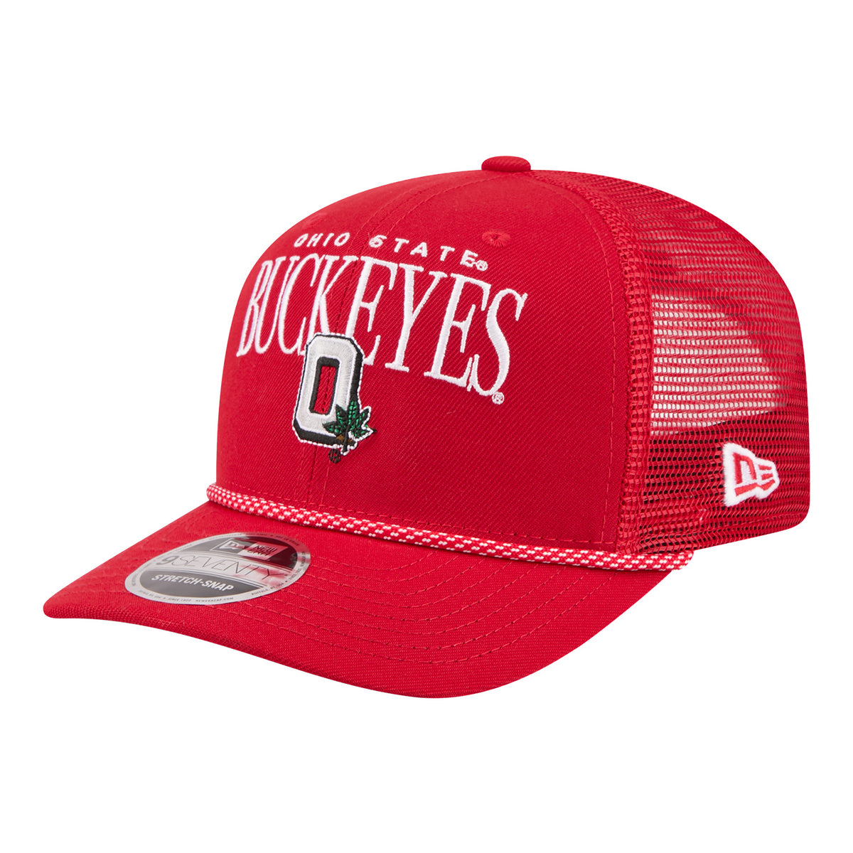 Ohio State Buckeyes New Era Tonal 970SS Meshback - Front Left View