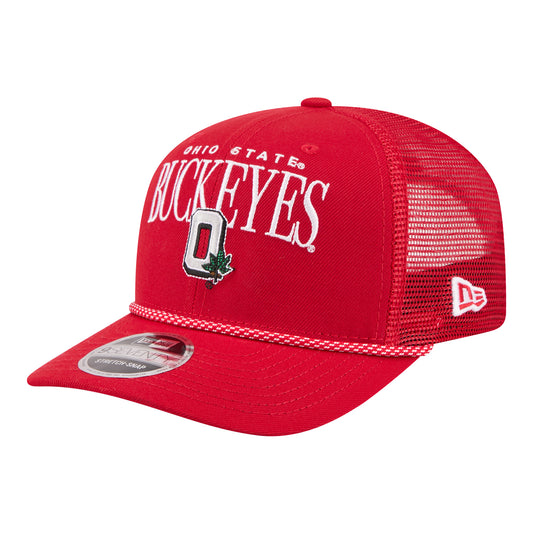 Ohio State Buckeyes New Era Tonal 970SS Meshback - Front Left View