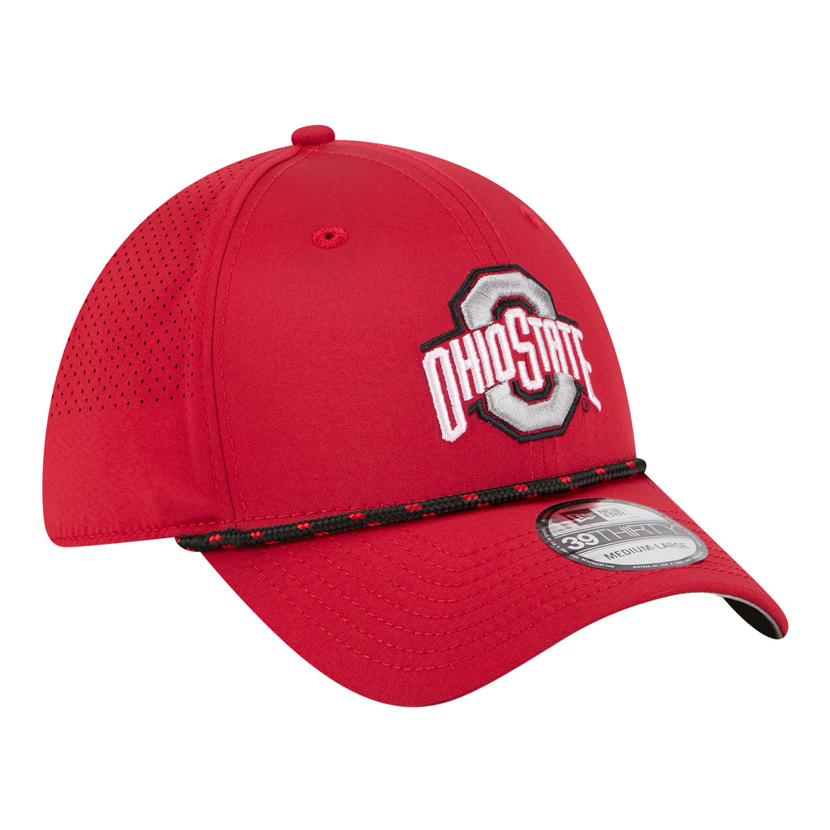 Ohio State Buckeyes New Era Performance Rope 3930 Flex - Front Right