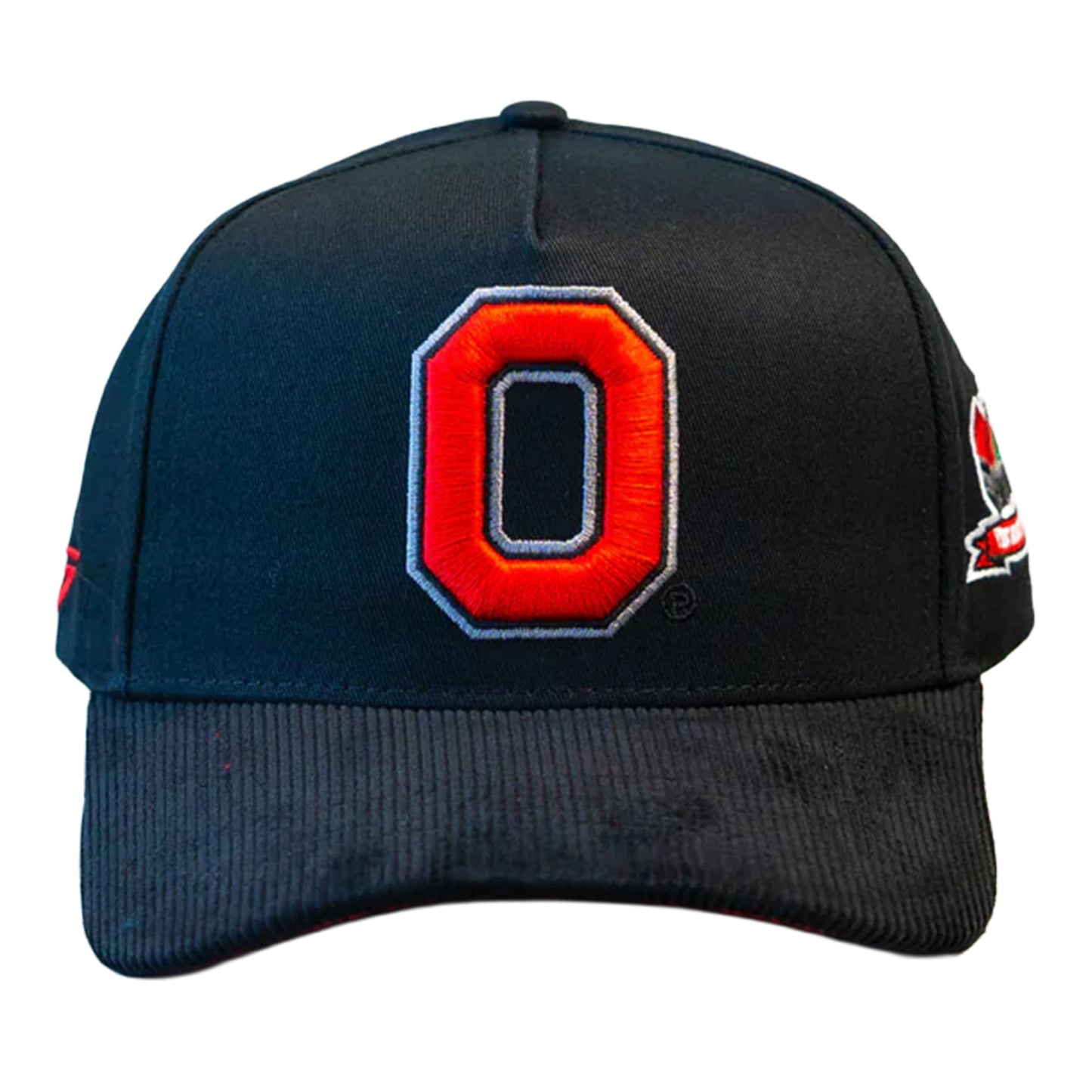 Ohio State Woodn Grail Corduroy "The Shoe" Snapback - Front View
