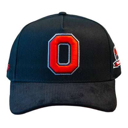 Ohio State Woodn Grail Corduroy "The Shoe" Snapback - Front View