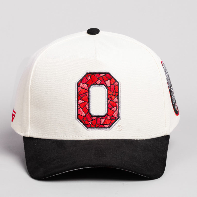 Ohio State Woodn Grail Stained Glass Snapback