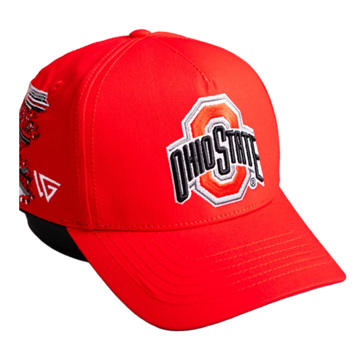 Ohio State Woodn Grail Stadium Art Snapback