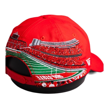 Ohio State Woodn Grail Stadium Art Snapback