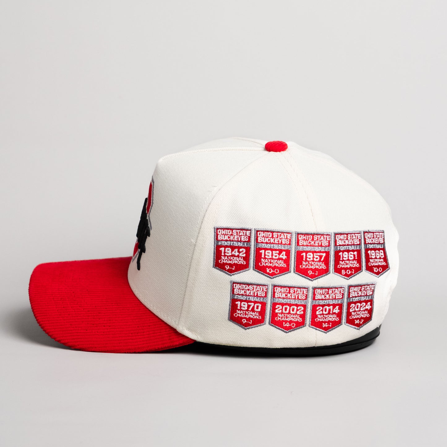 Ohio State Woodn Grail Championship Banners Snapback