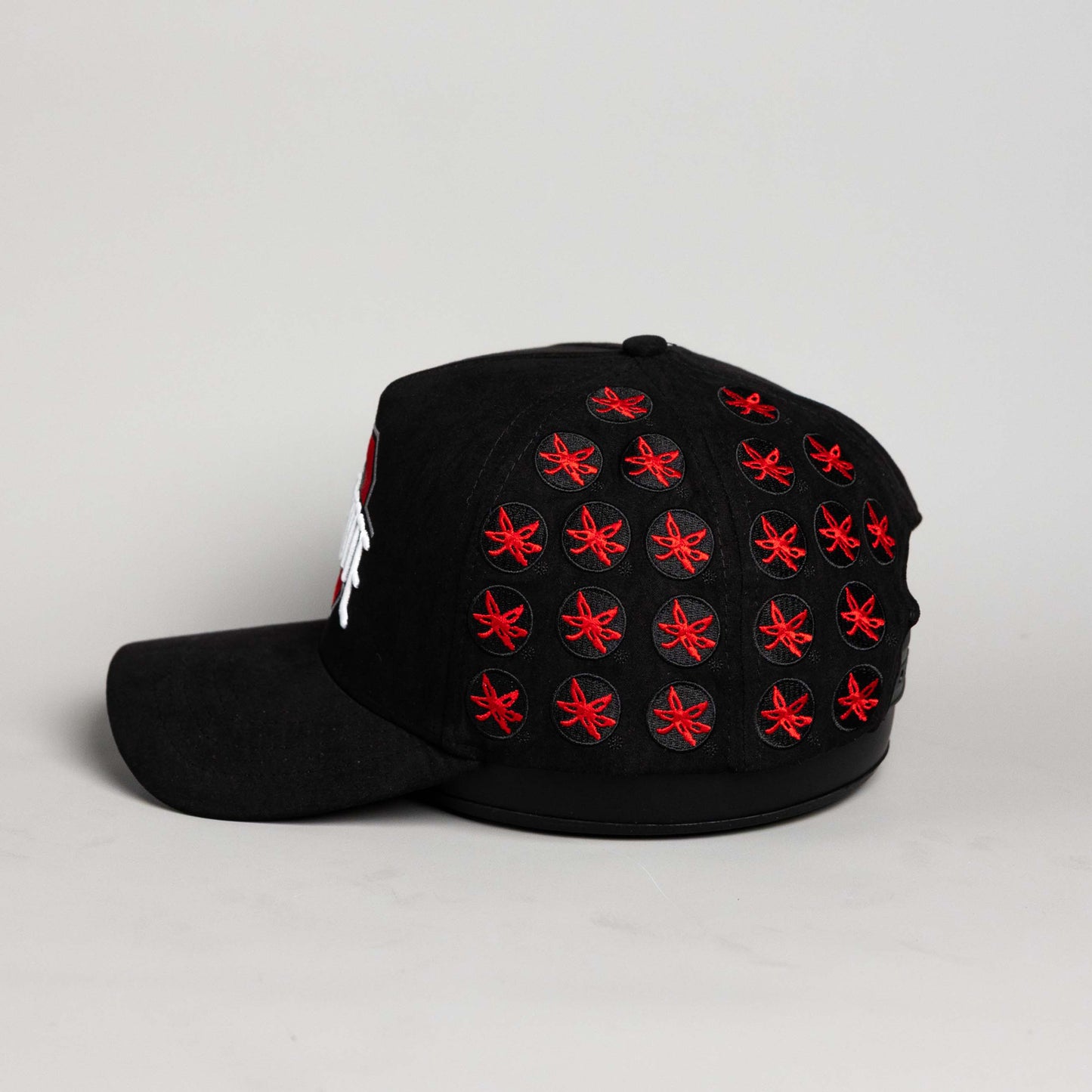 Ohio State Woodn Grail Blackout Helmet Snapback