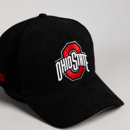Ohio State Woodn Grail Blackout Helmet Snapback