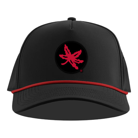 Ohio State Buckeyes Red Buckeye Leaf Snapback