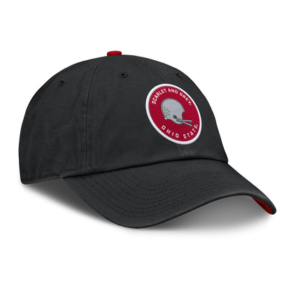 Ohio State Buckeyes Nike Club Helmet Hat In Black - Front Right View