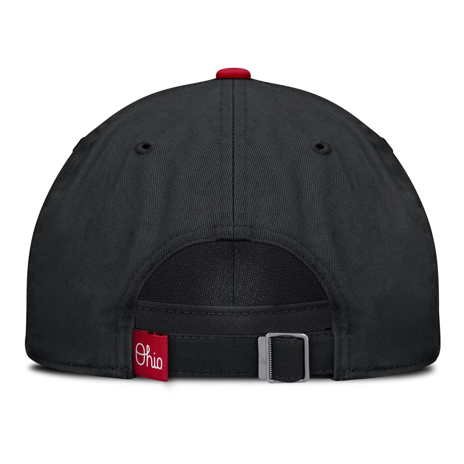 Ohio State Buckeyes Nike Club Helmet Hat In Black - Back View