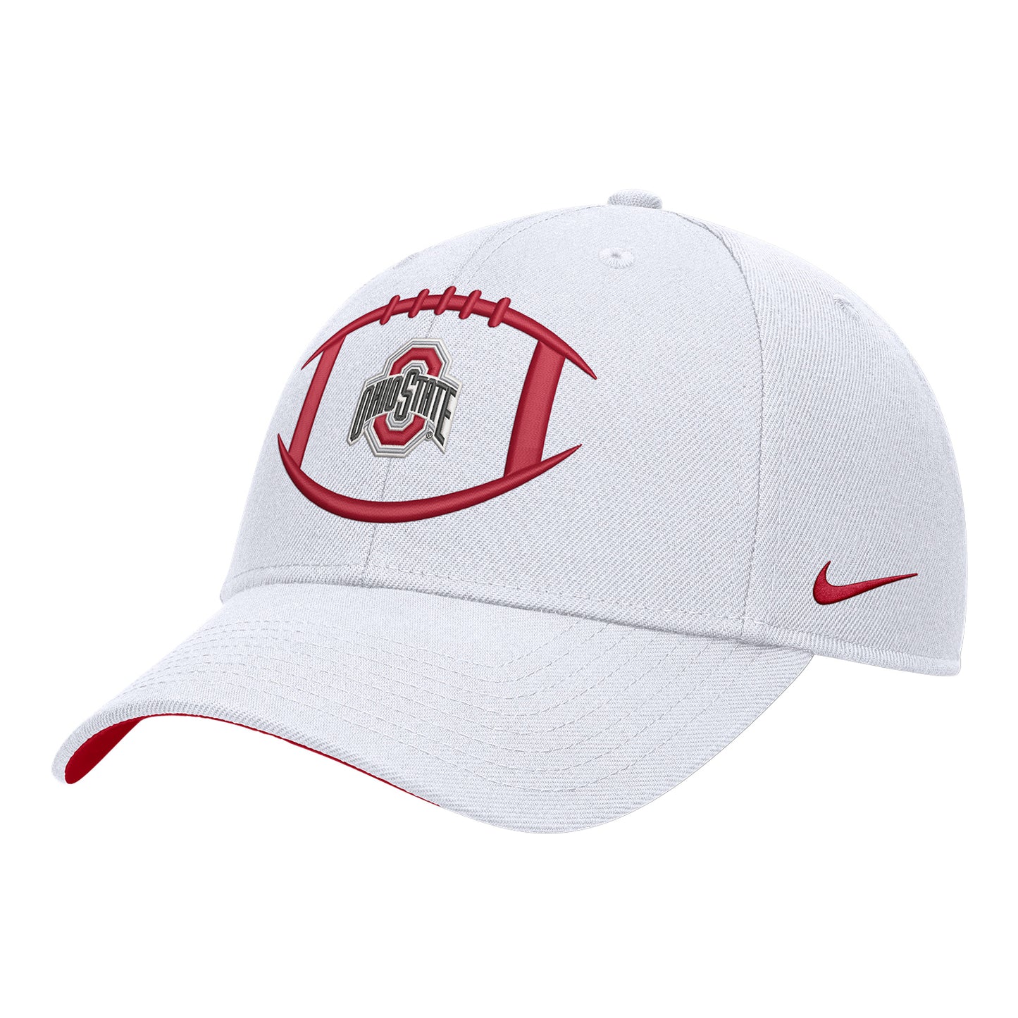 Ohio State Buckeyes Nike Dri-Fit Club Football Hat - Front Left