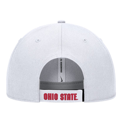 Ohio State Buckeyes Nike Dri-Fit Club Football Hat - Back