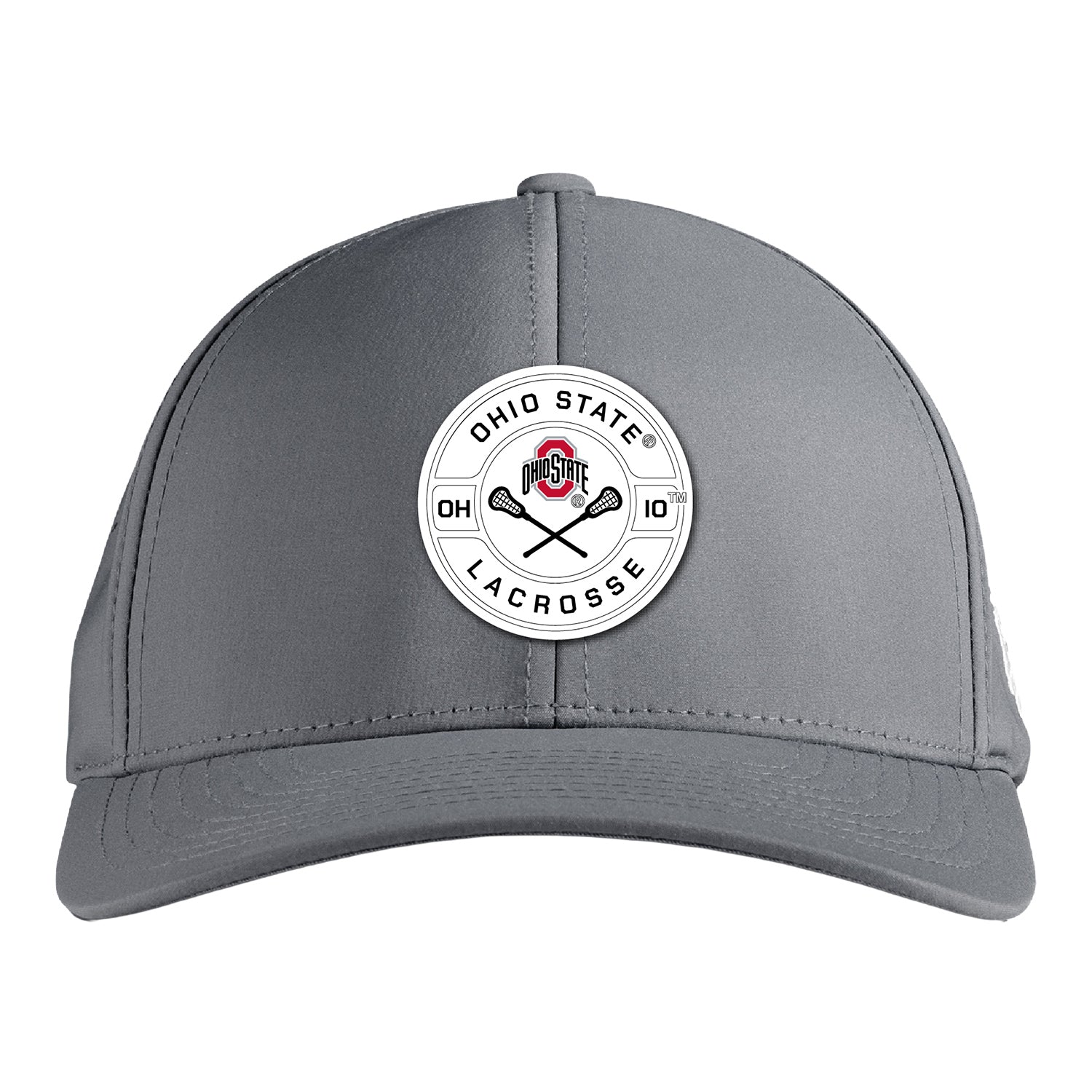 Ohio State Buckeyes Branded Bills Lacrosse Patch Hat - Front View