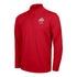 Ohio State Buckeyes Nike Softball 1/4 Zip Scarlet Jacket - In Scarlet - Front View