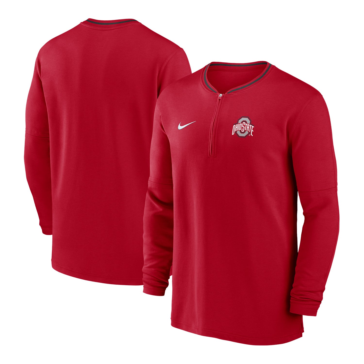 Nike Men s Ohio State Buckeyes Scarlet Lightweight Football Coach s Jacket Medium