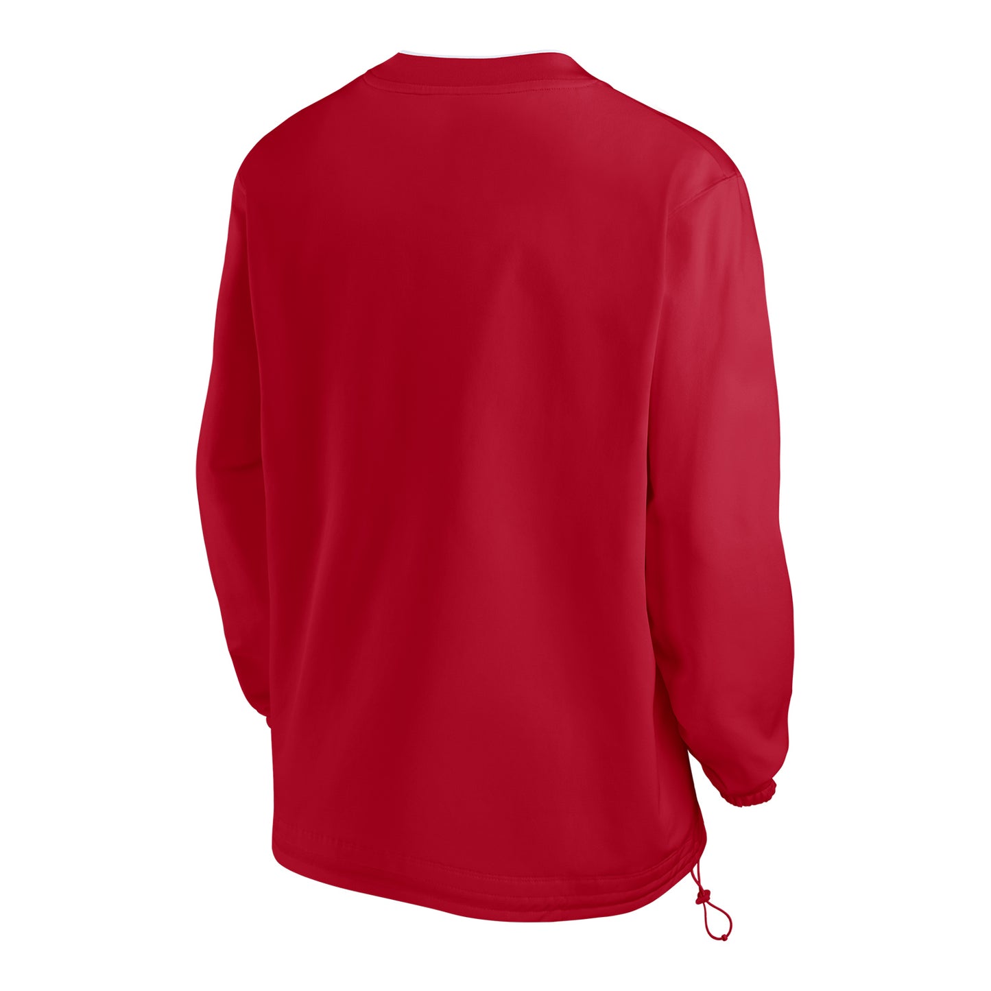 Ohio State Buckeyes Nike Sideline Repel Woven Windshirt Scarlet Jacket - Back View