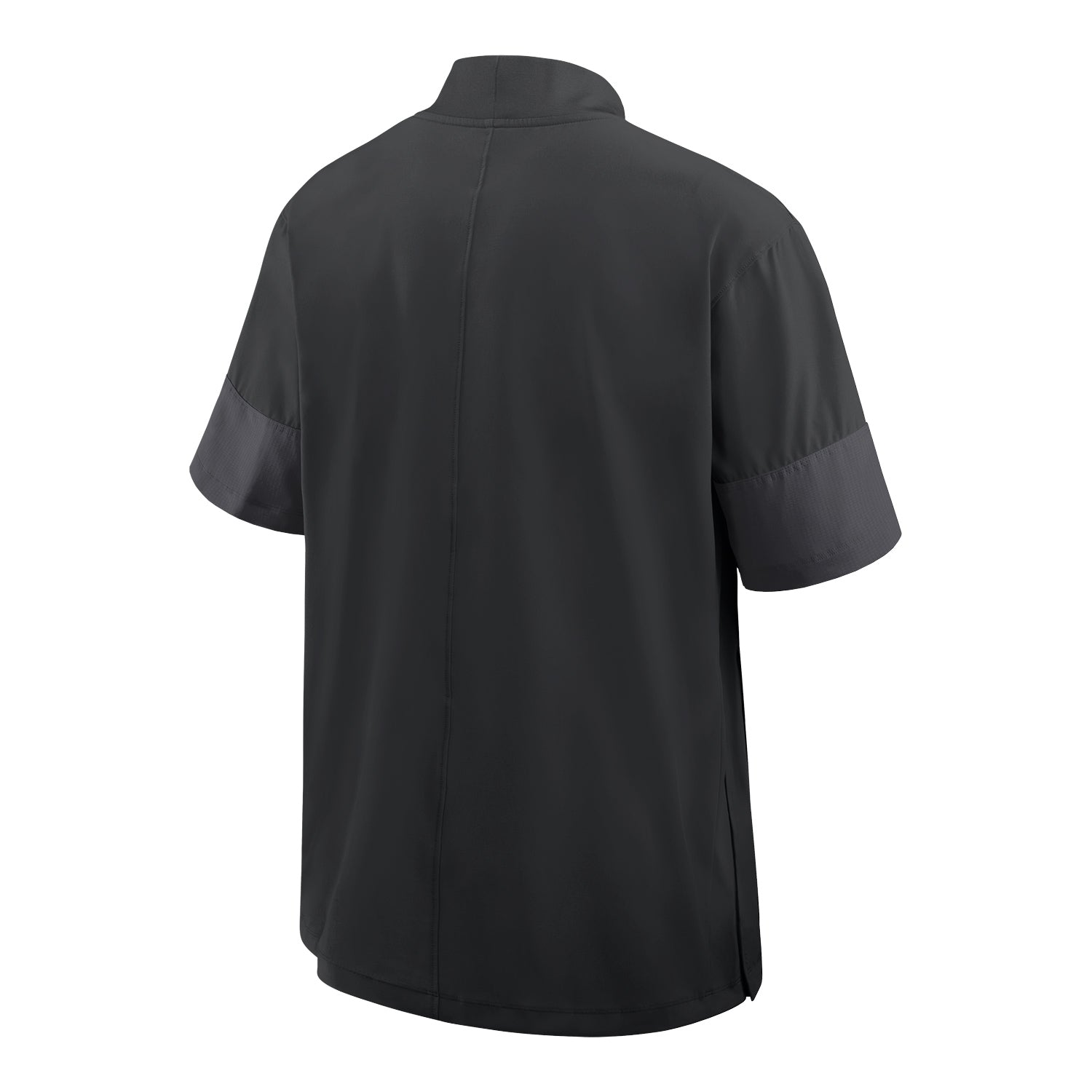 Ohio State Buckeyes Nike Lightweight Coaches Black Jacket - Back View