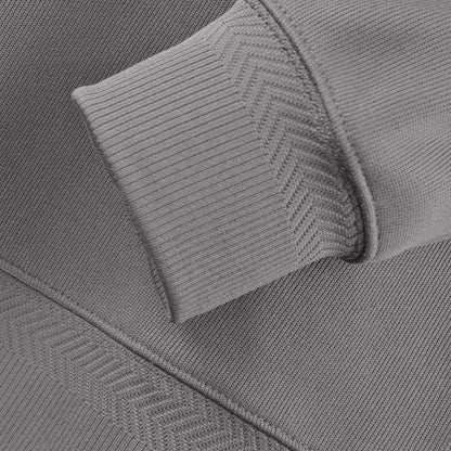 Ohio State Buckeyes Nike Coaches Quarter-Zip Jacket In Gray - Cuff View