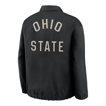 Ohio State Buckeyes Nike Local Twill Jacket - Back