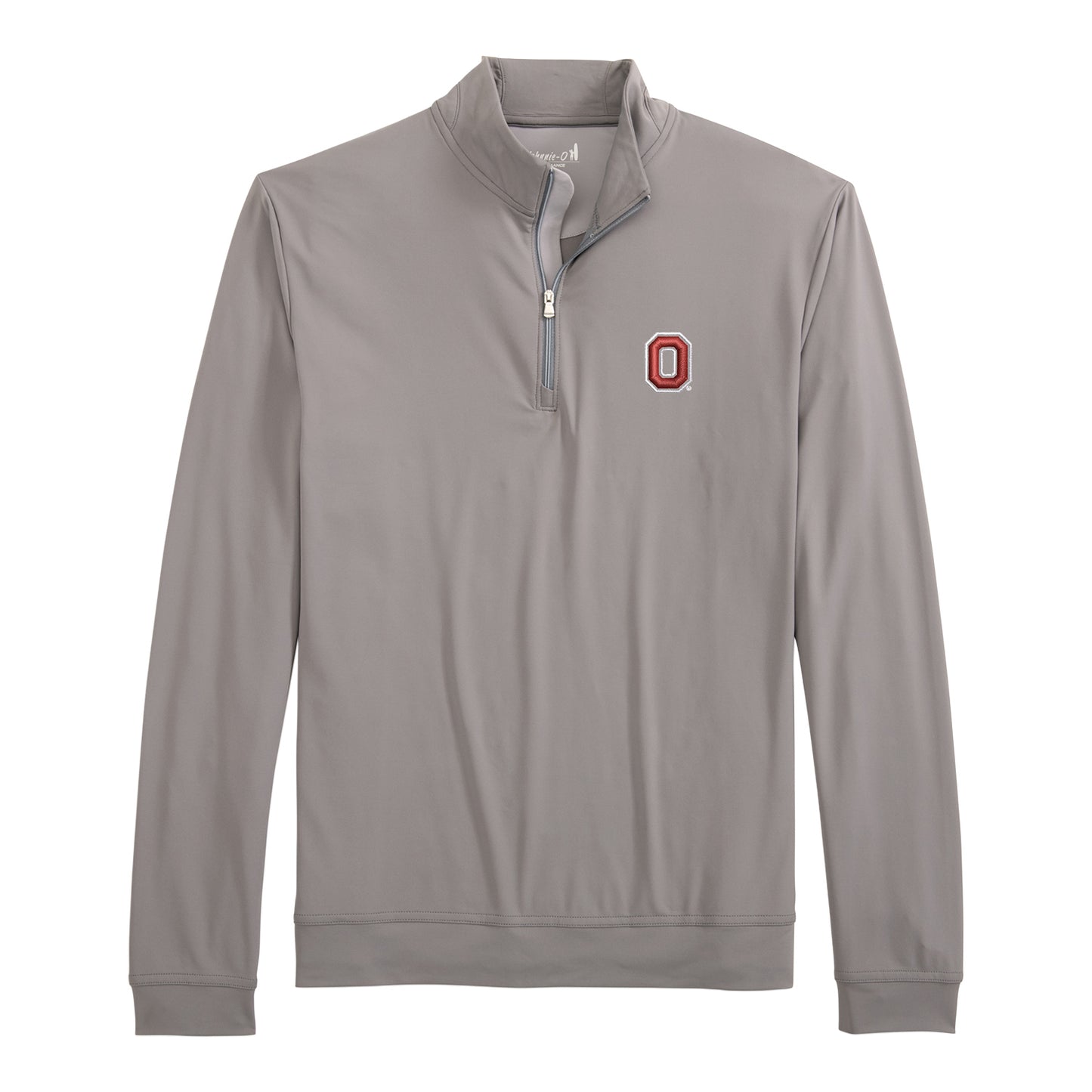 Ohio State Buckeyes Johnnie-O Motion 1/4-Zip Jacket - Front View