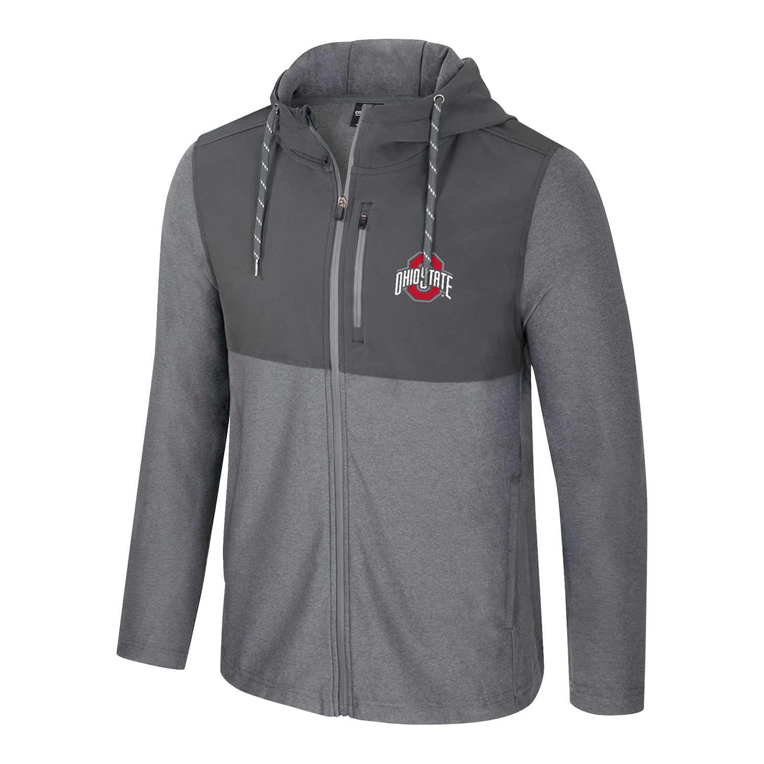 Ohio State Buckeyes Full Zip Jacket - Front View