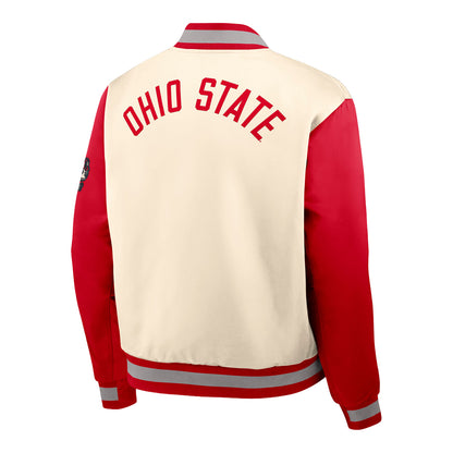 Ohio State Buckeyes Nike Legacy Bomber Jacket - BAck View