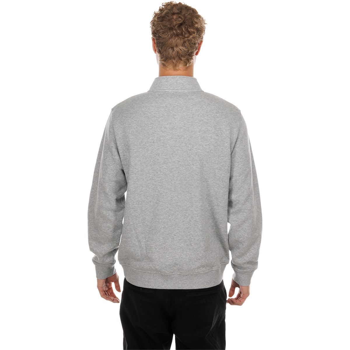 Ohio State Buckeyes New Era Brushed 1/4-Zip Jacket - Back