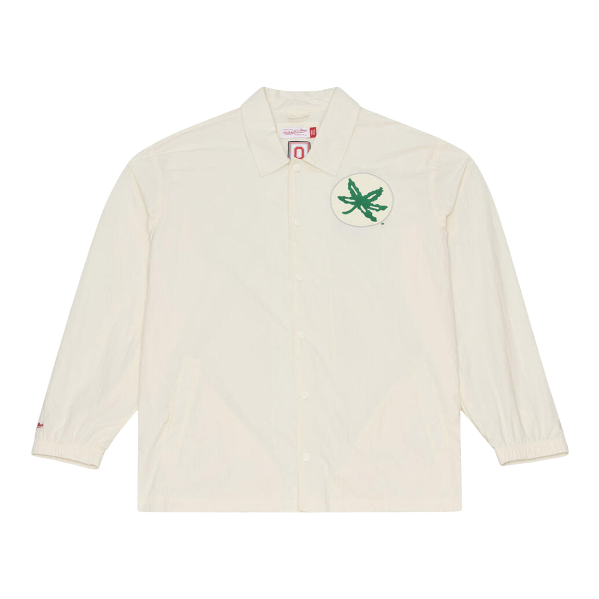 Ohio State Buckeyes M&N Retro Coach's Jacket - Front