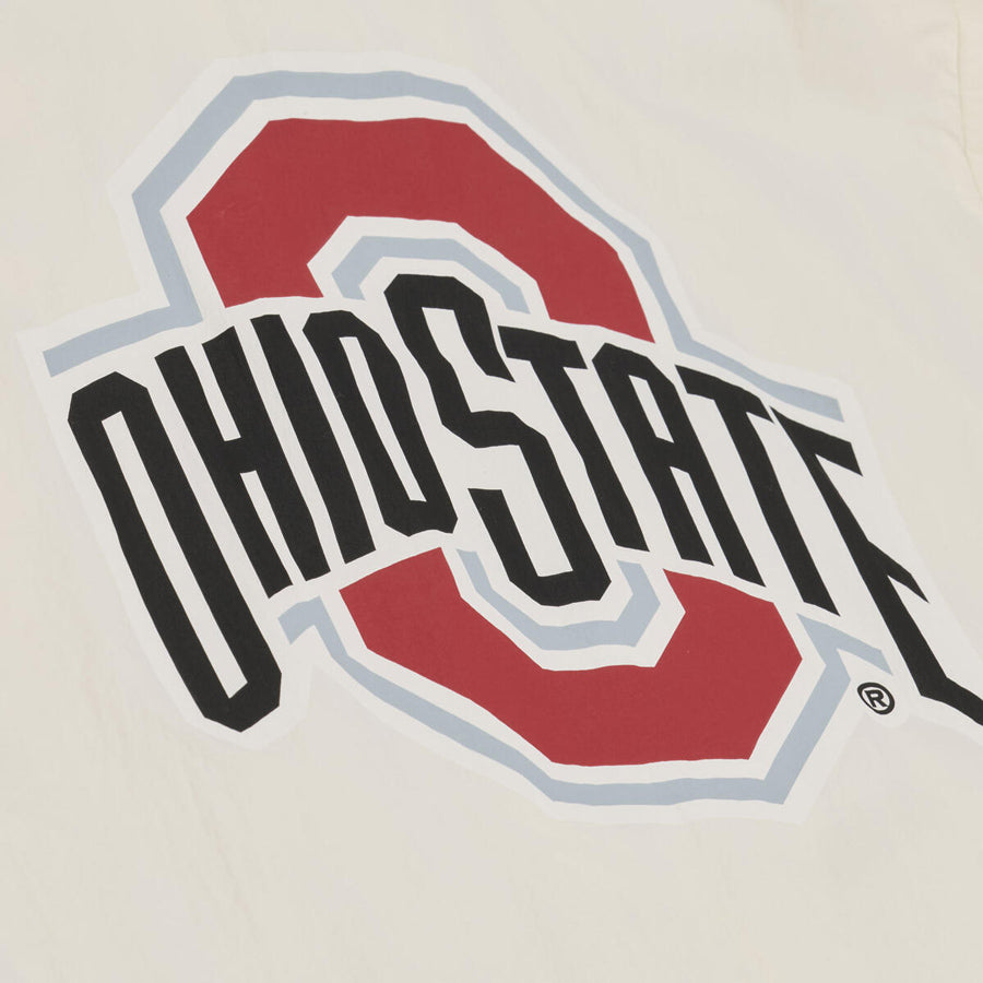 Ohio State Buckeyes M&N Retro Coach's Jacket - Back Detail
