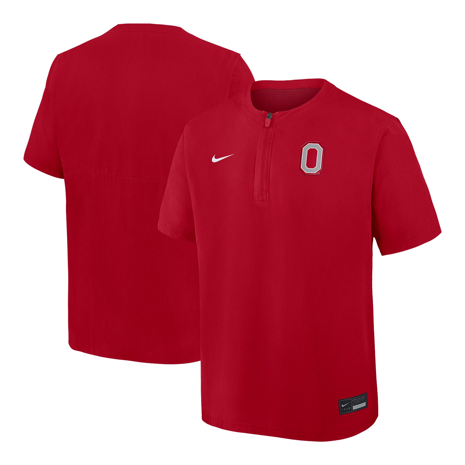 Ohio State Buckeyes Nike Windshirt - Front and Back
