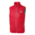 Ohio State Buckeyes Cutter & Buck PrimaLoft Eco Insulated Scarlet Full Zip Vest - Front View