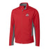 Ohio State Buckeyes Cutter & Buck Navigate Softshell Scarlet Full Zip Jacket - Front View