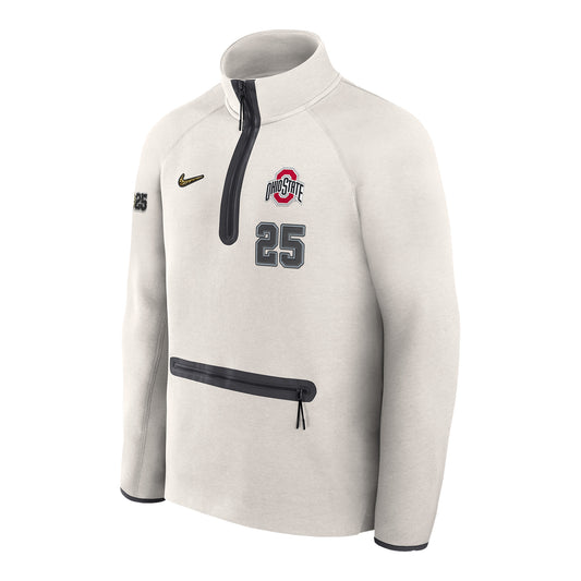 Ohio State Buckeyes College Football Playoff Media Day Full Zip Jacket - Front View