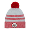 Ohio State Buckeyes Patch Gray Knit Hat