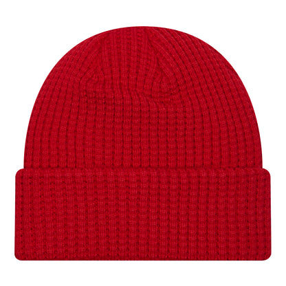 Ohio State Buckyes Prime Scarlet Knit Hat - In Scarlet - Back View