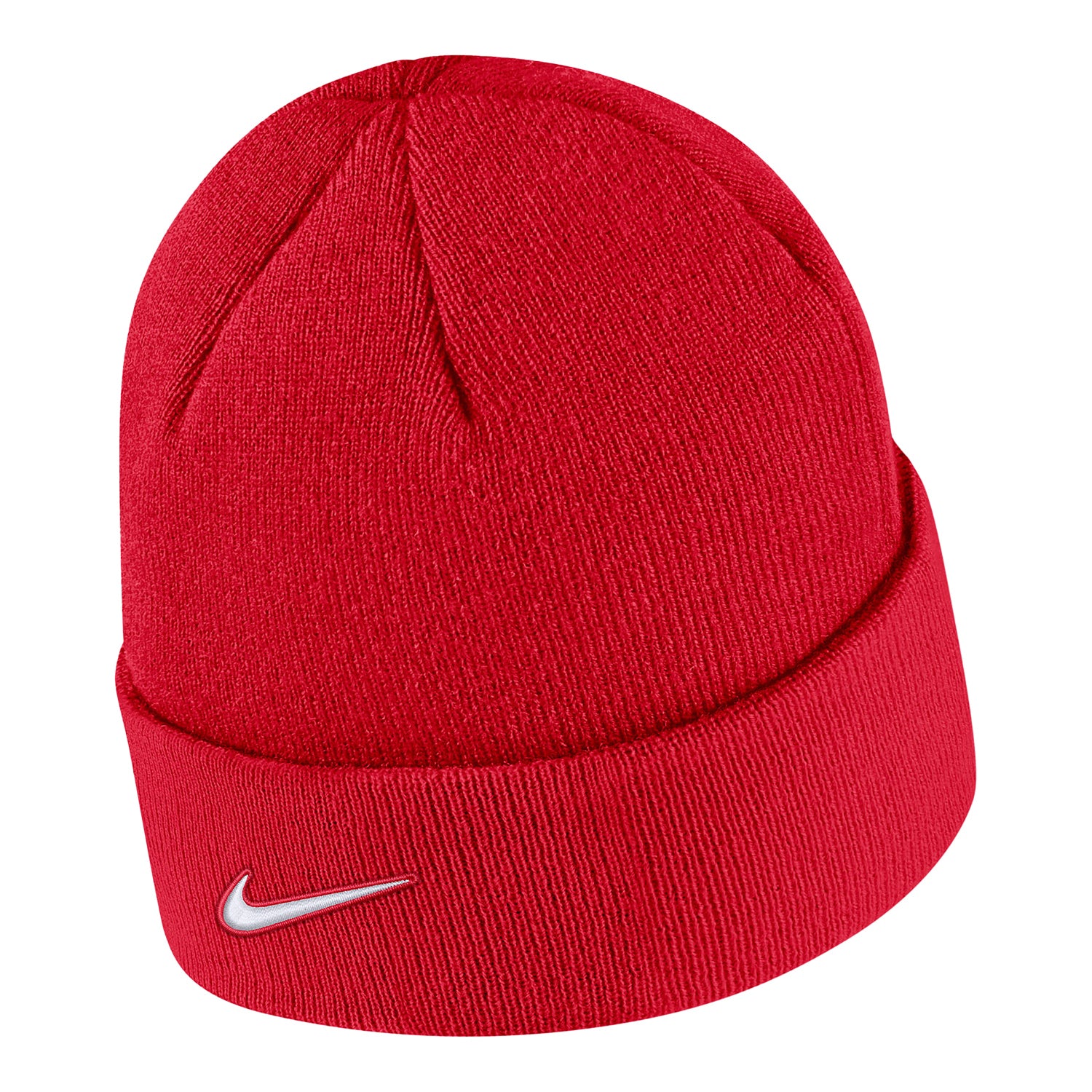 Ohio State Buckeyes Nike Vintage Block O Scarlet Knit Hat - In Scarlet - Back View