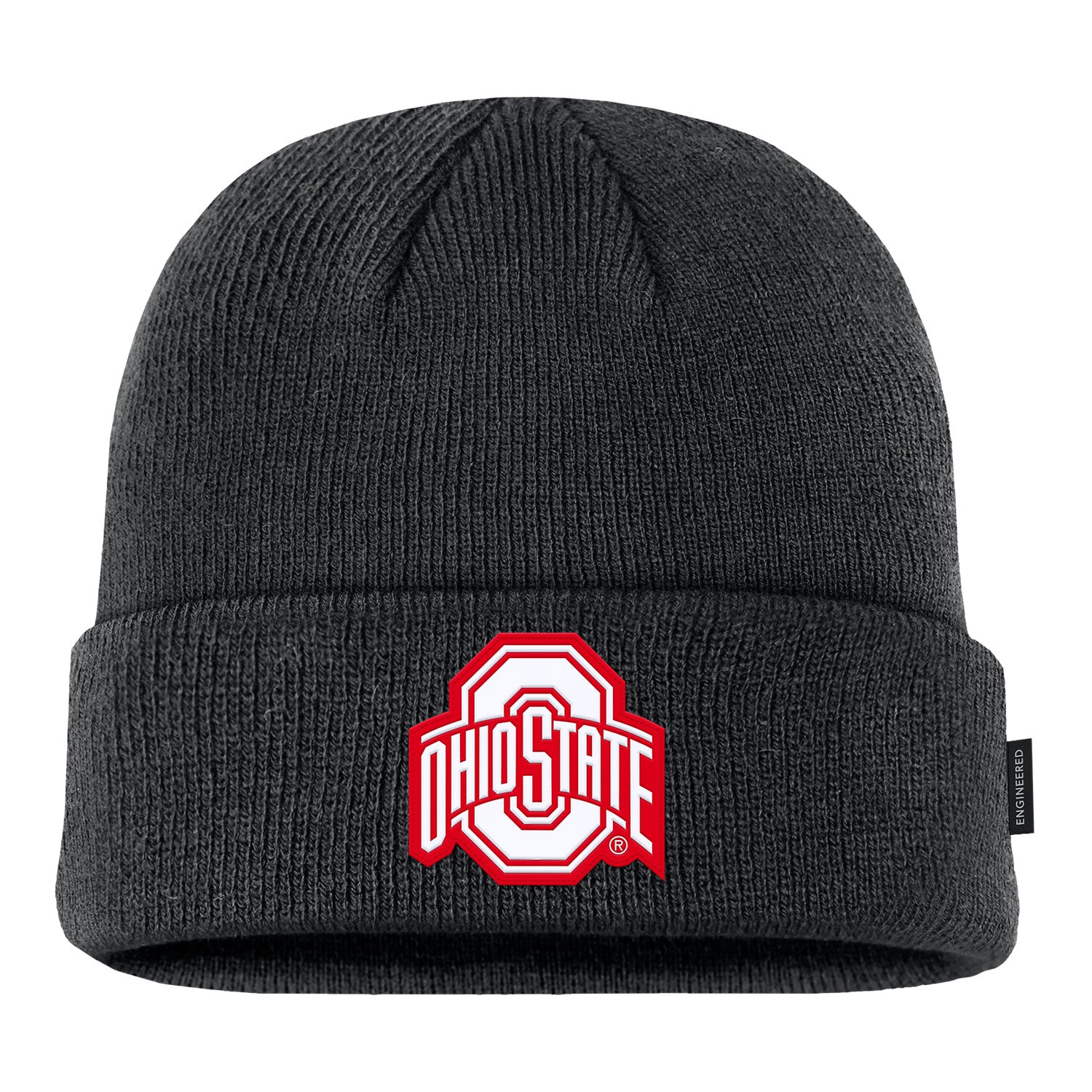 Ohio State Buckeyes Sideline Cuff Knit Hat - Front View