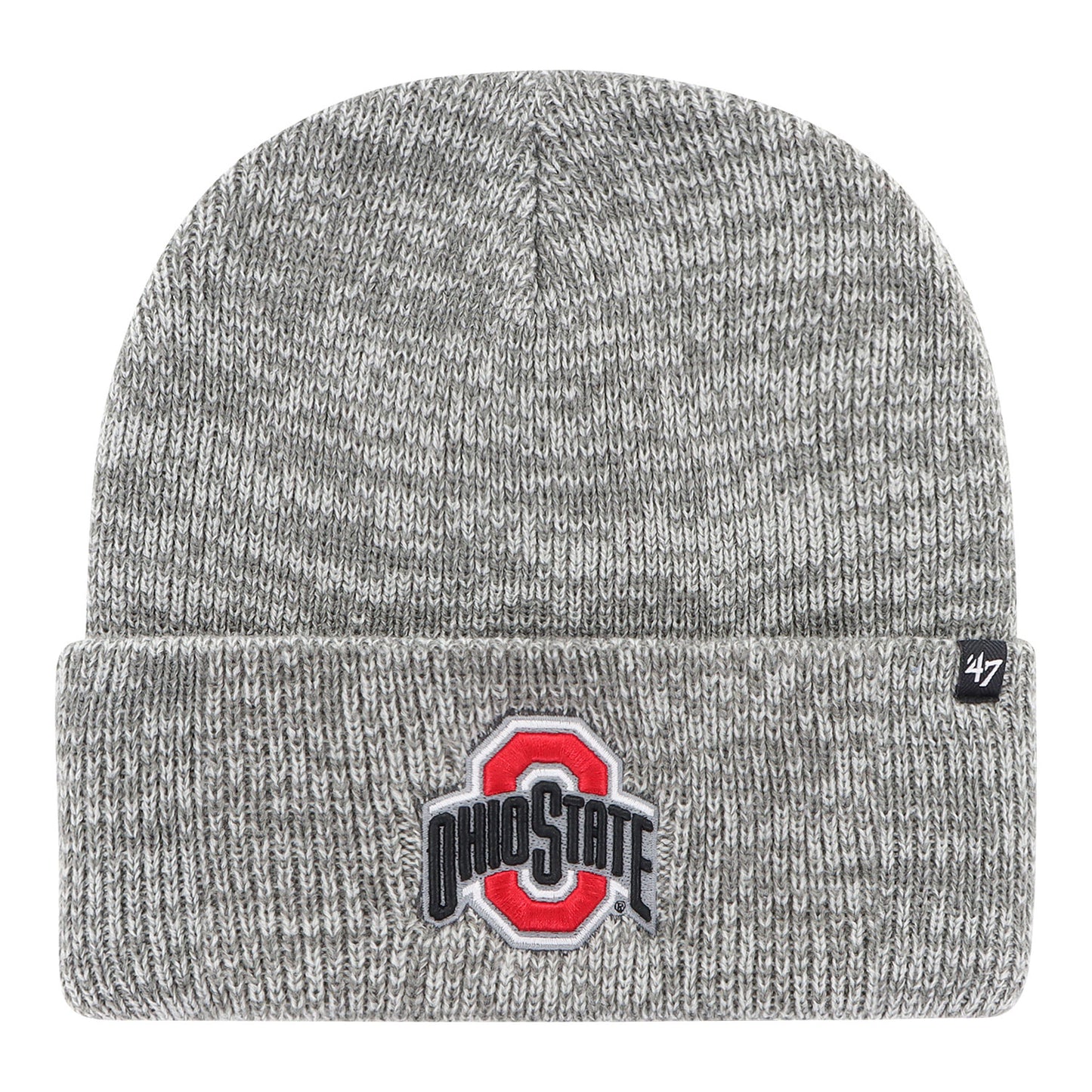 Ohio State Buckeyes Brain Freeze Cuff Knit Hat - Front View