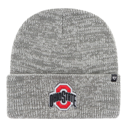 Ohio State Buckeyes Brain Freeze Cuff Knit Hat - Front View