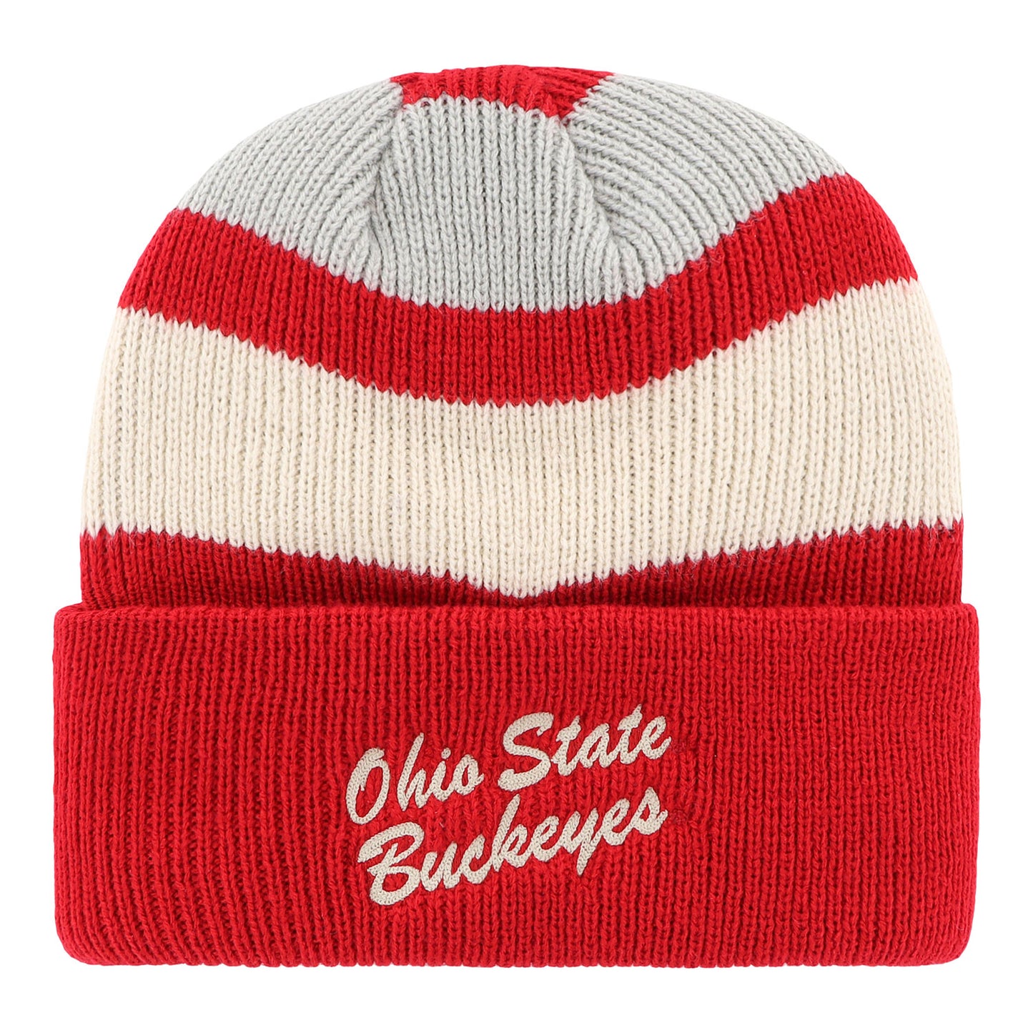 Ohio State Buckeyes Jennings Cuff Knit Hat - Back View