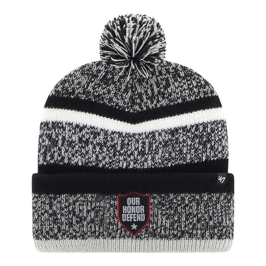 Ohio State Buckeyes Our Honor Defend Knit Hat - Front View