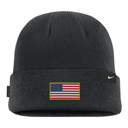 Ohio State Buckeyes Nike Our Honor Defend Cuffed Knit In Gray - Back View