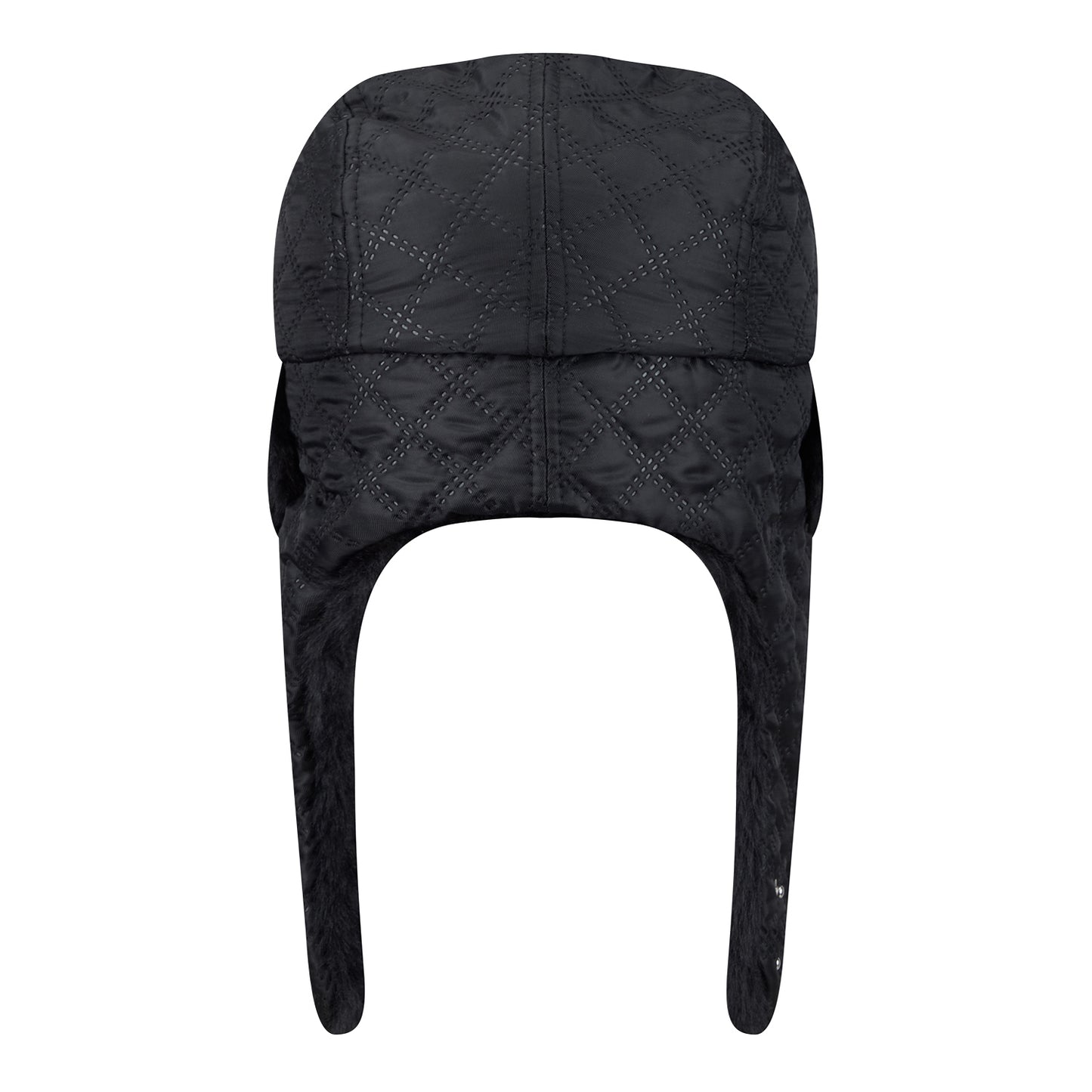 Ohio State Buckeyes New Era Quilted Trapper Hat - Back