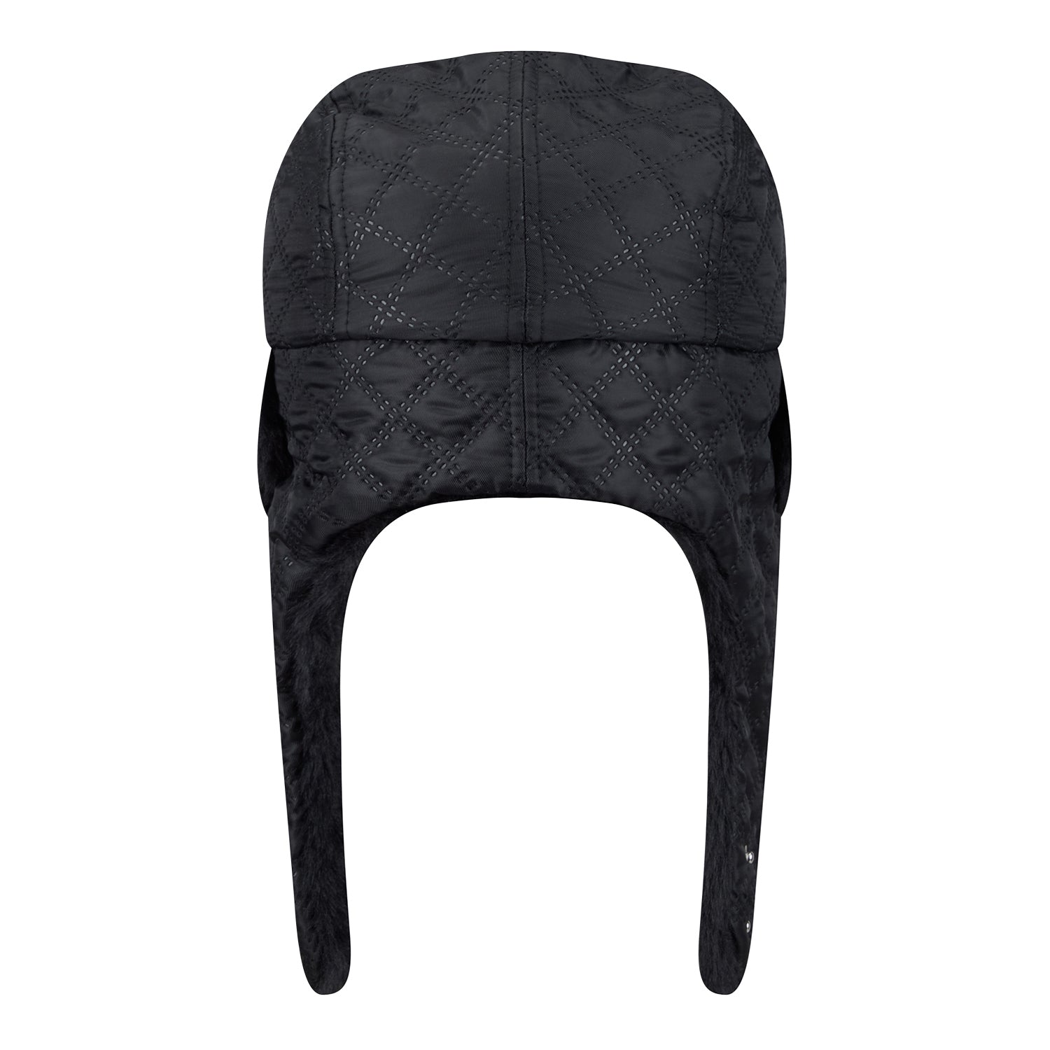 Ohio State Buckeyes New Era Quilted Trapper Hat - Back